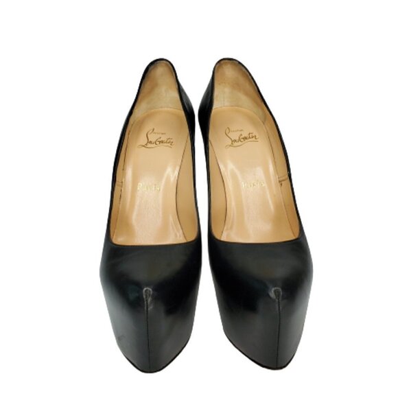 Christian Louboutin Daffodile 160 Leather Platform Pumps Heels - Picture 2 of 6